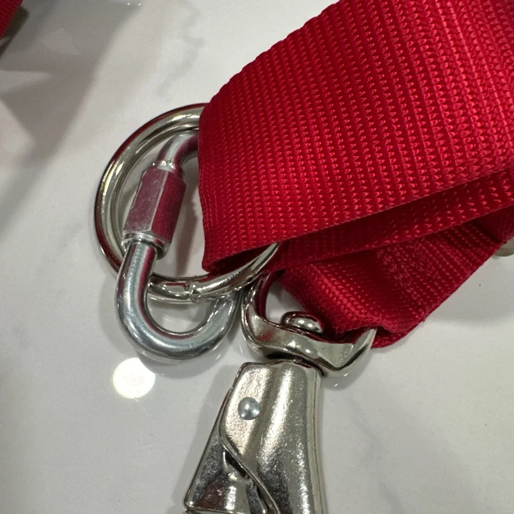 Champion Canine Seat Belt System - red